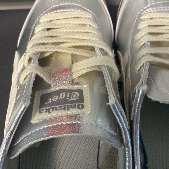 Asics Onitsuka Tiger Mexico 66 Slip-On Silver Sneakers Mens 8.5 main image 5